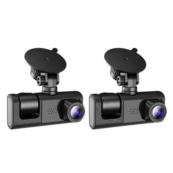 Cámara para carro de 3 lentes — 2 unidades
