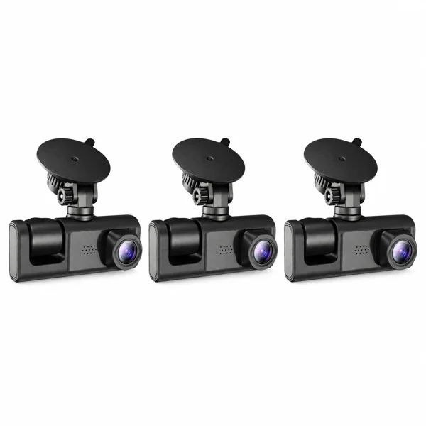 Cámara para carro de 3 lentes — 3 unidades